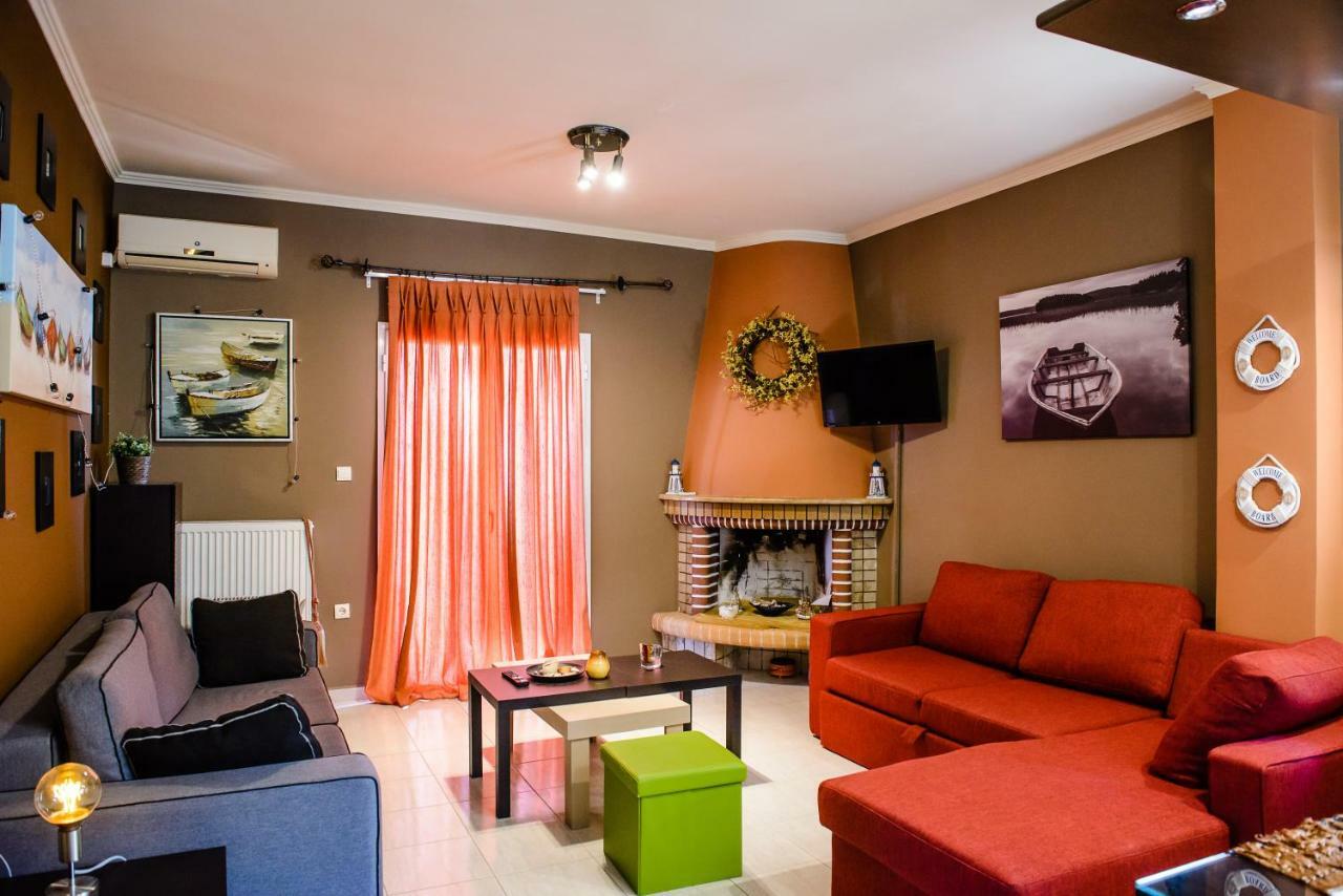 Peris Panoramic Villa Near Athens Airport Paralia (Evia) Exterior foto